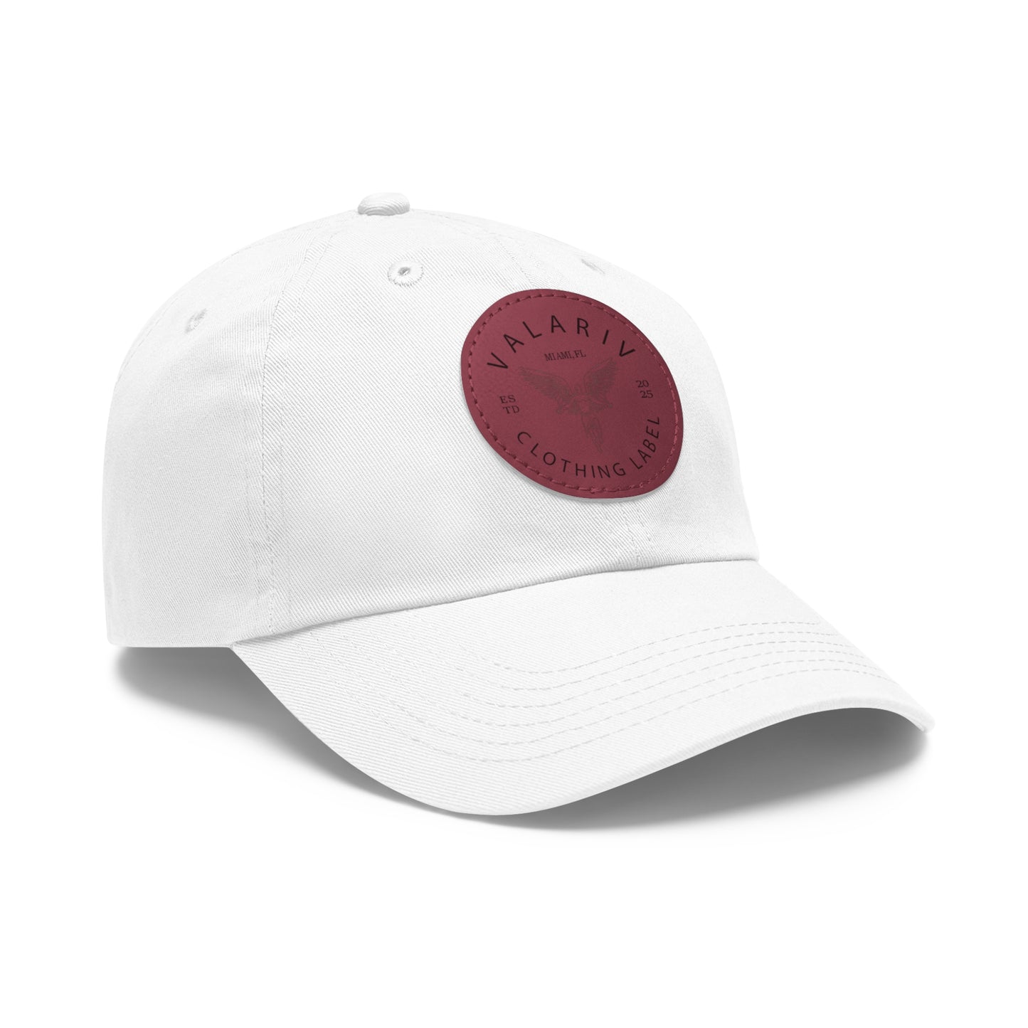 Hat with Leather Patch