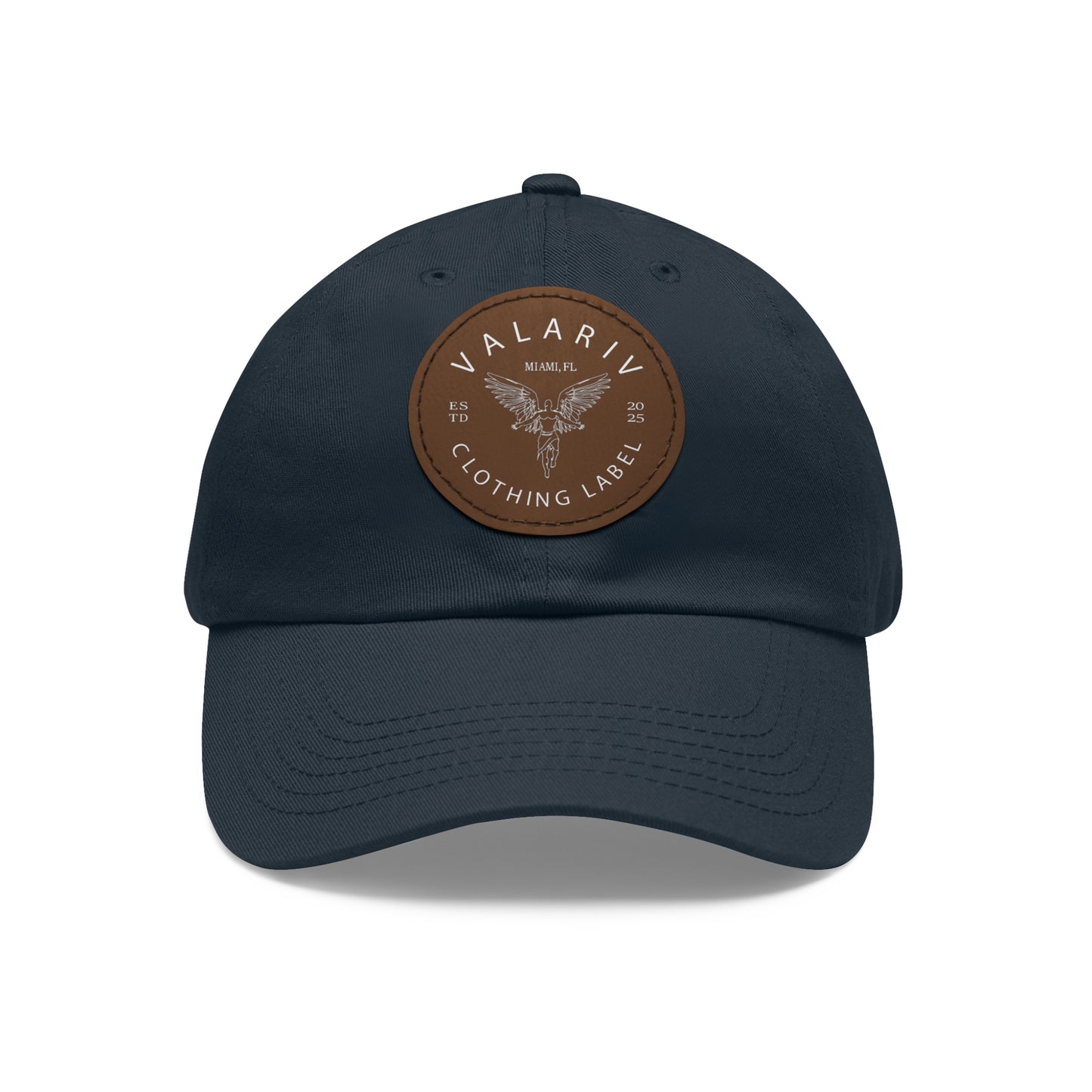 Hat with Leather Patch