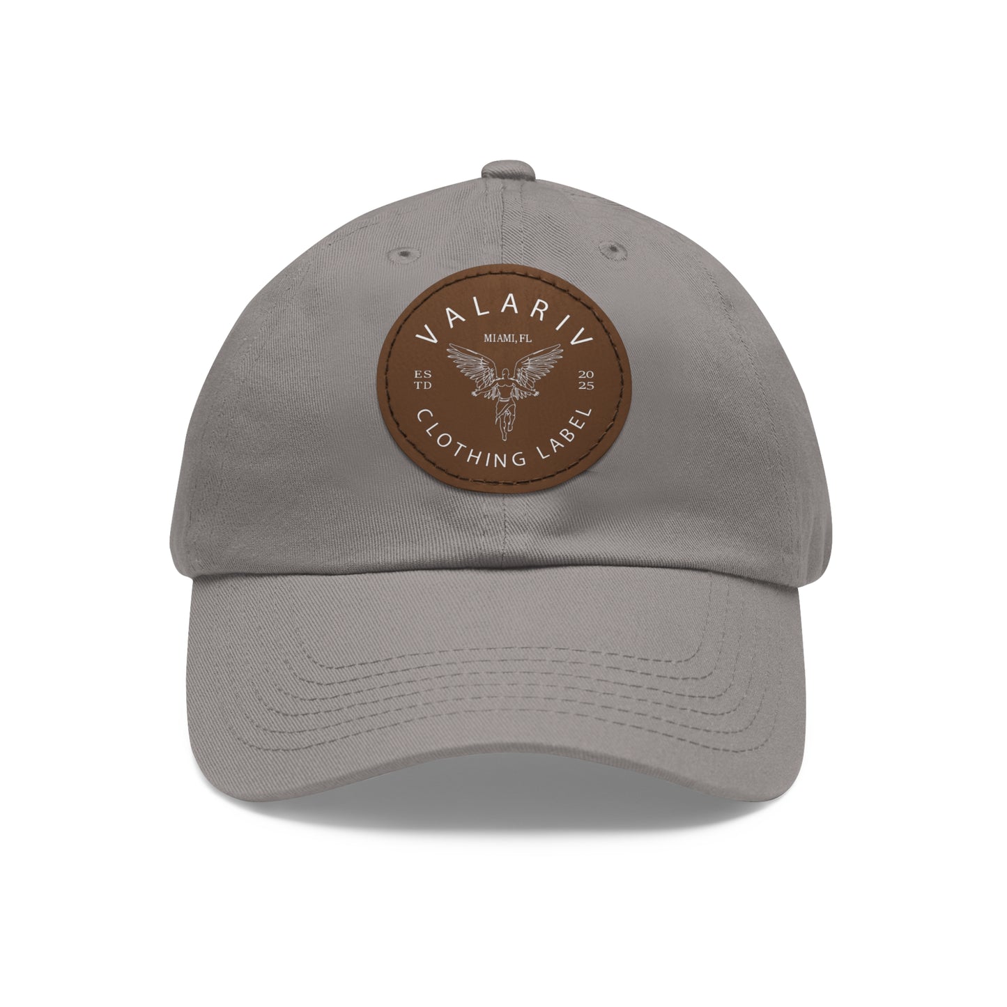 Hat with Leather Patch
