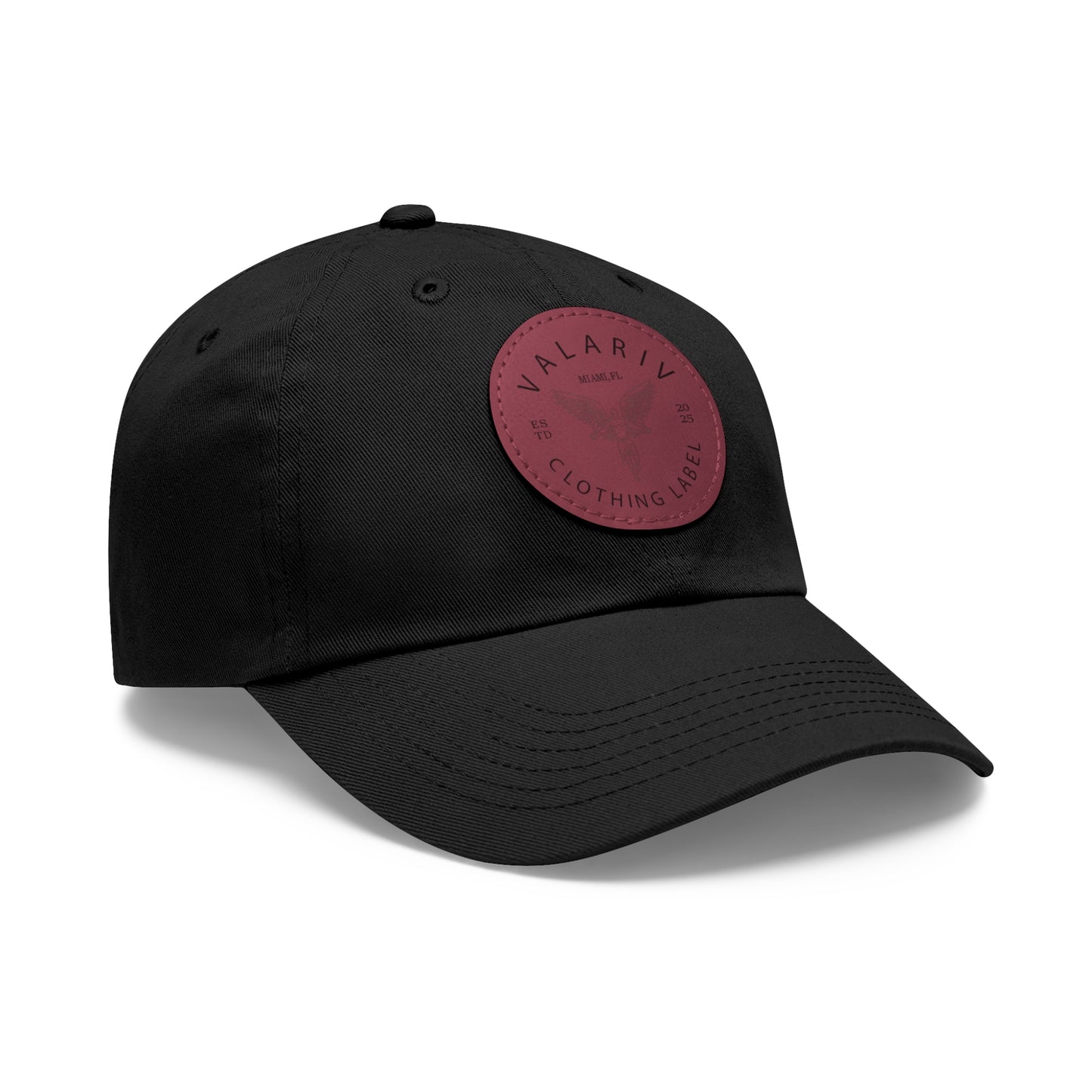 Hat with Leather Patch