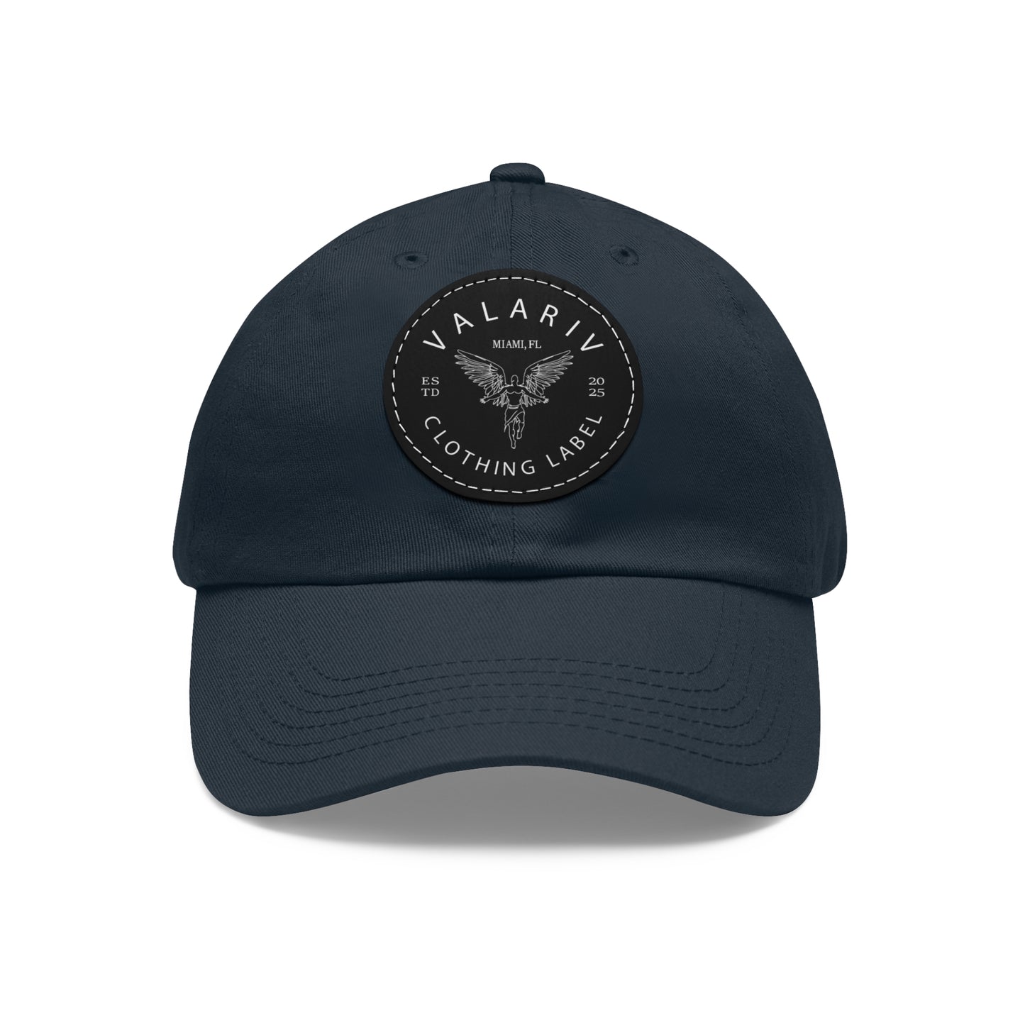 Hat with Leather Patch
