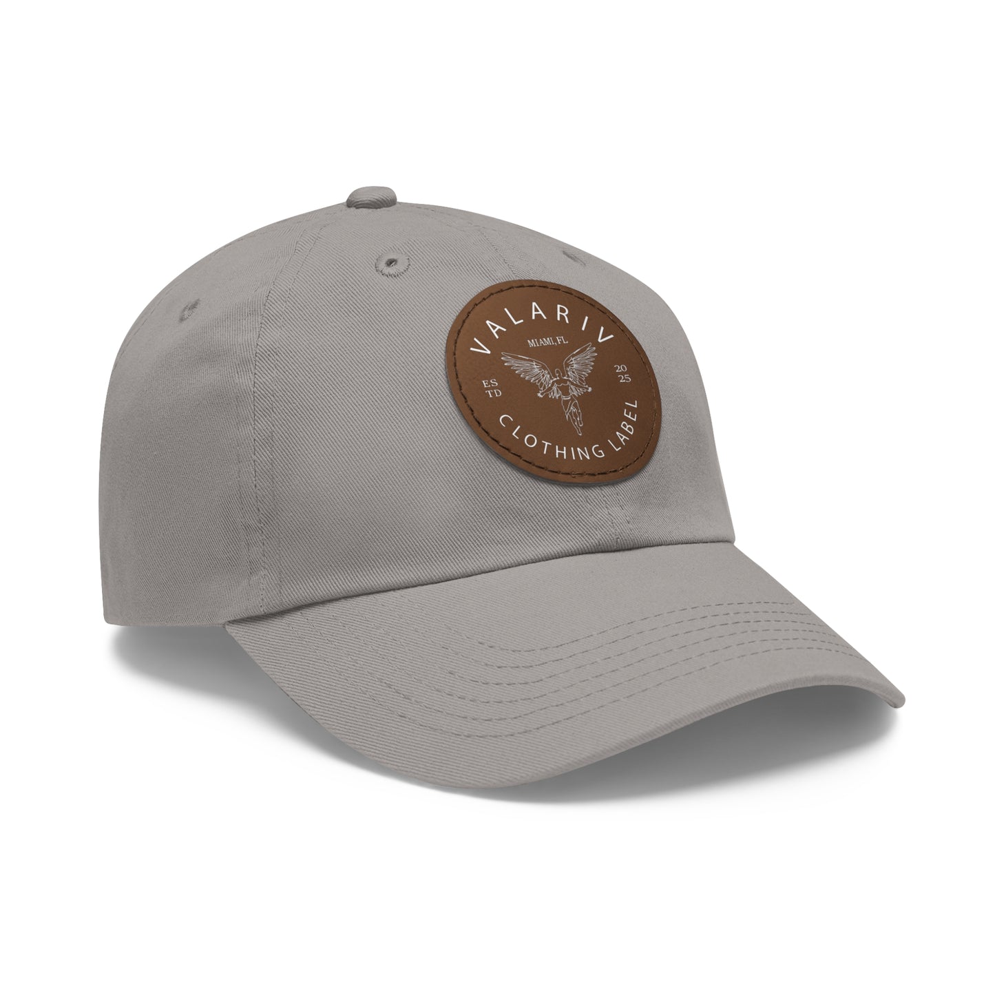 Hat with Leather Patch