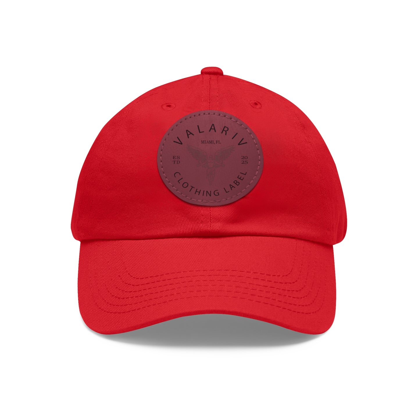 Hat with Leather Patch