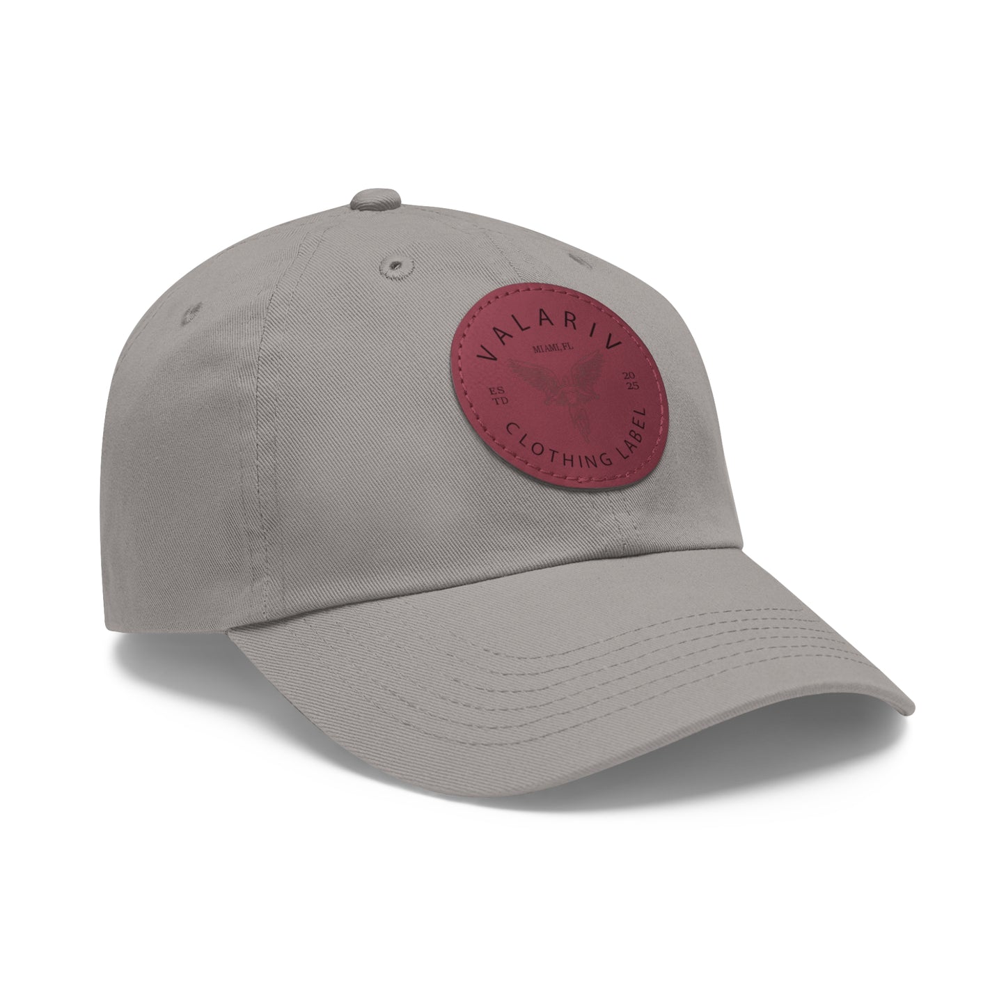 Hat with Leather Patch