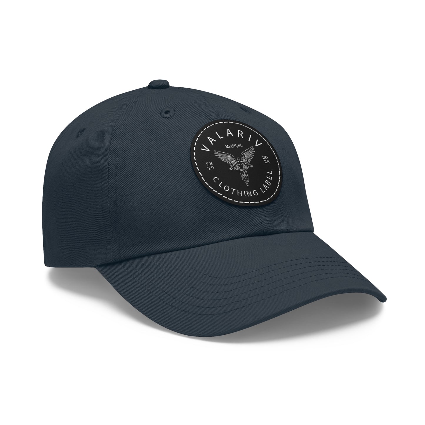 Hat with Leather Patch