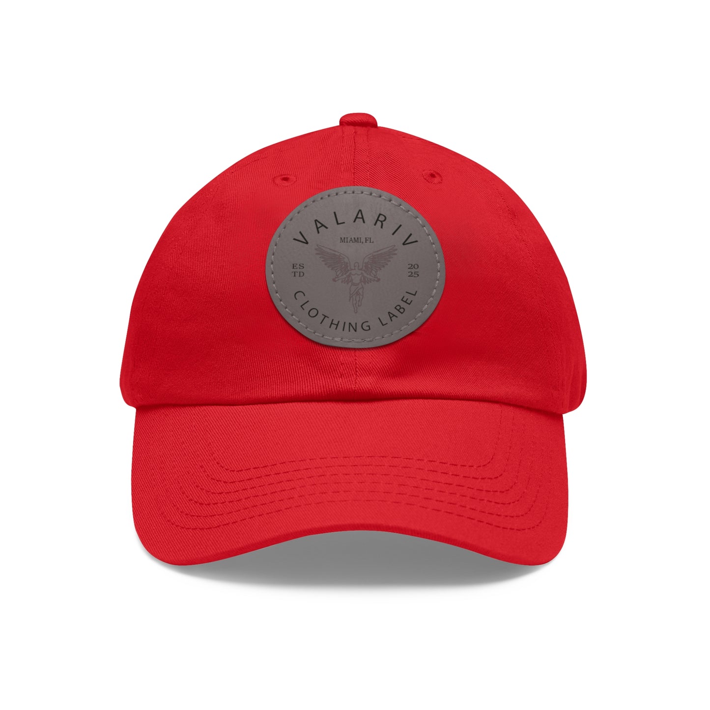Hat with Leather Patch