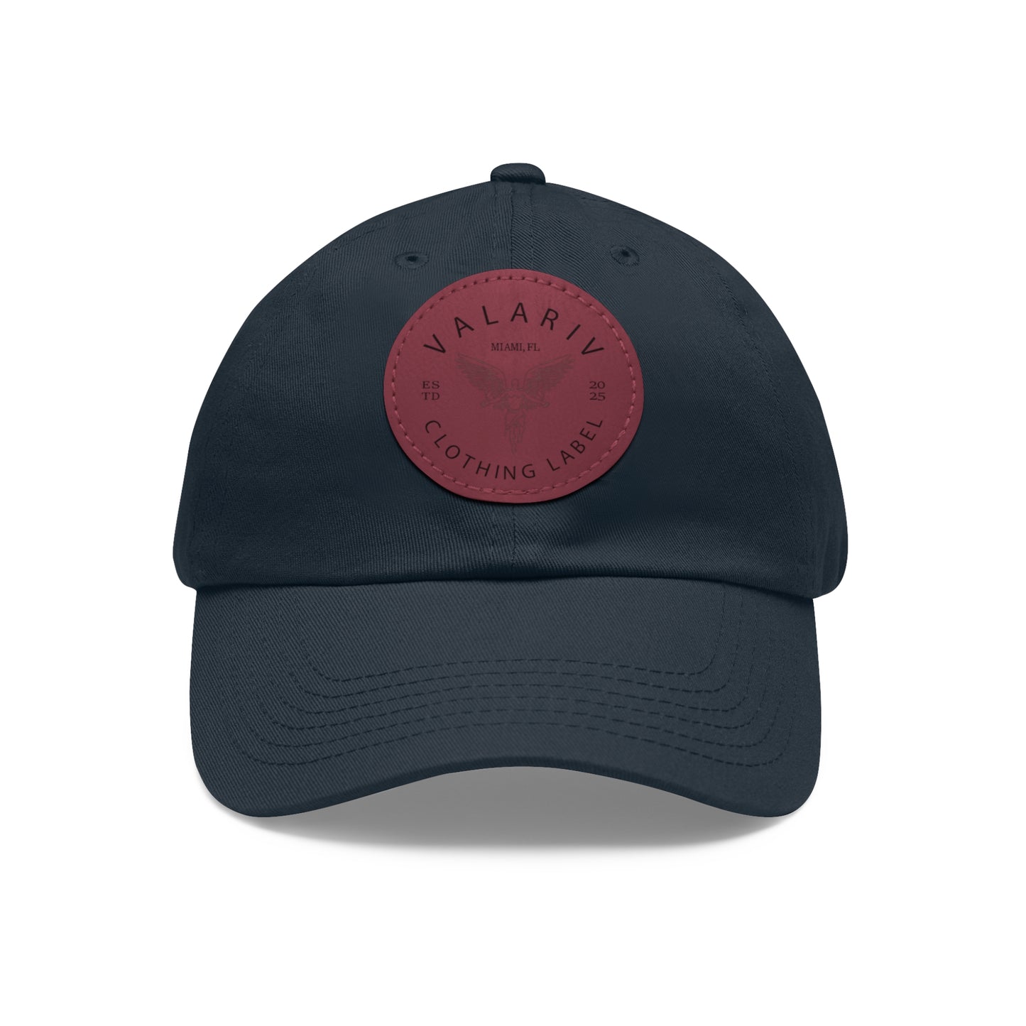 Hat with Leather Patch