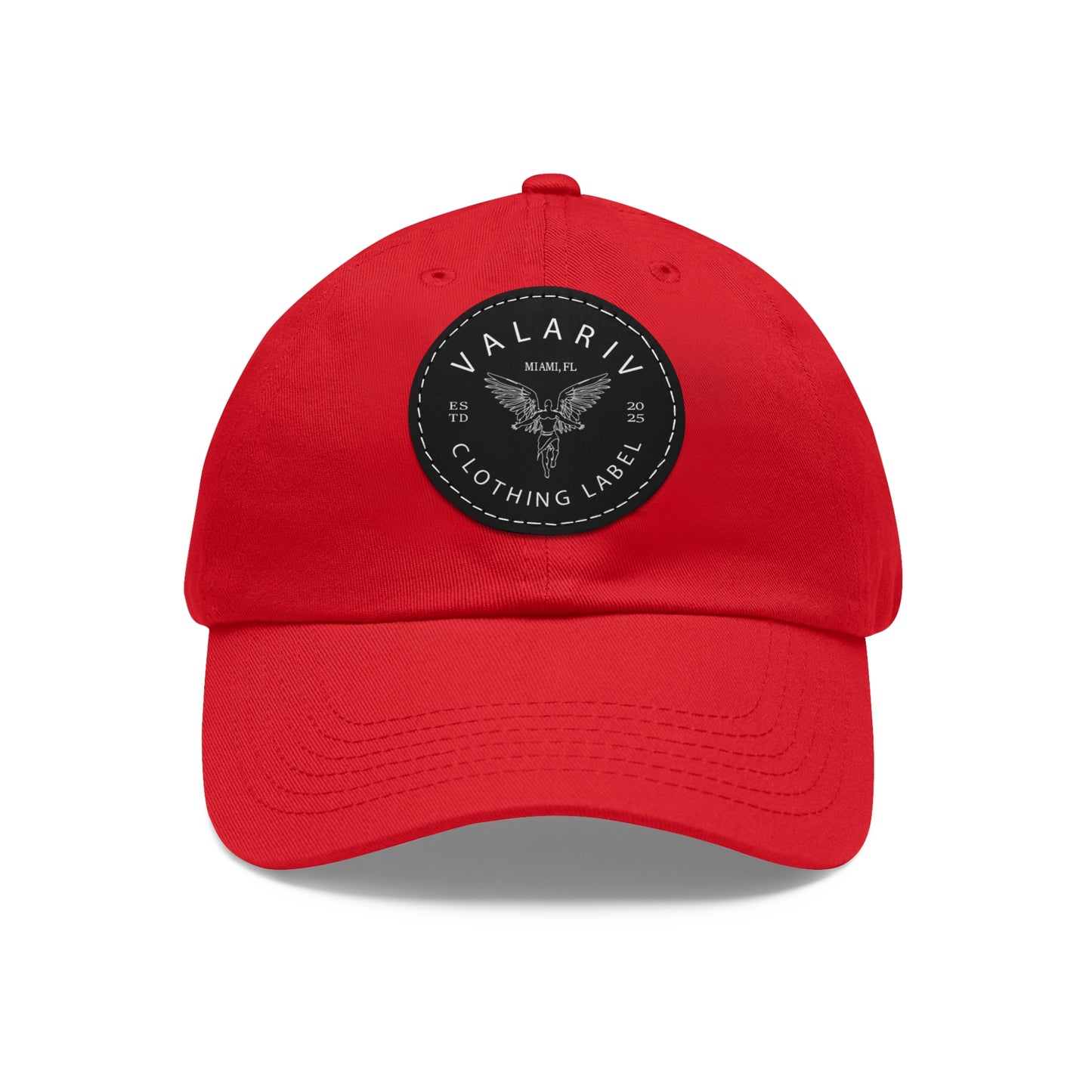 Hat with Leather Patch