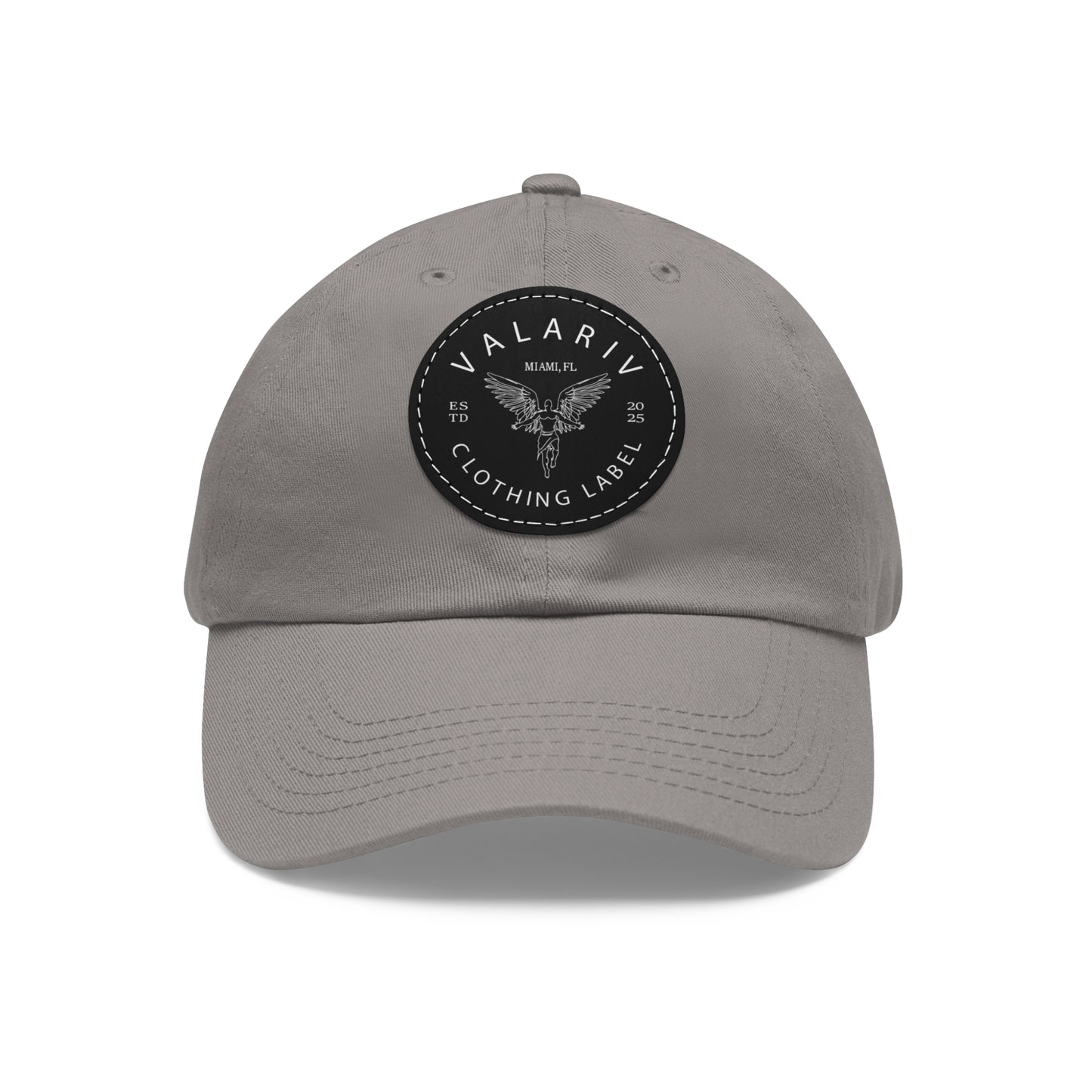 Hat with Leather Patch