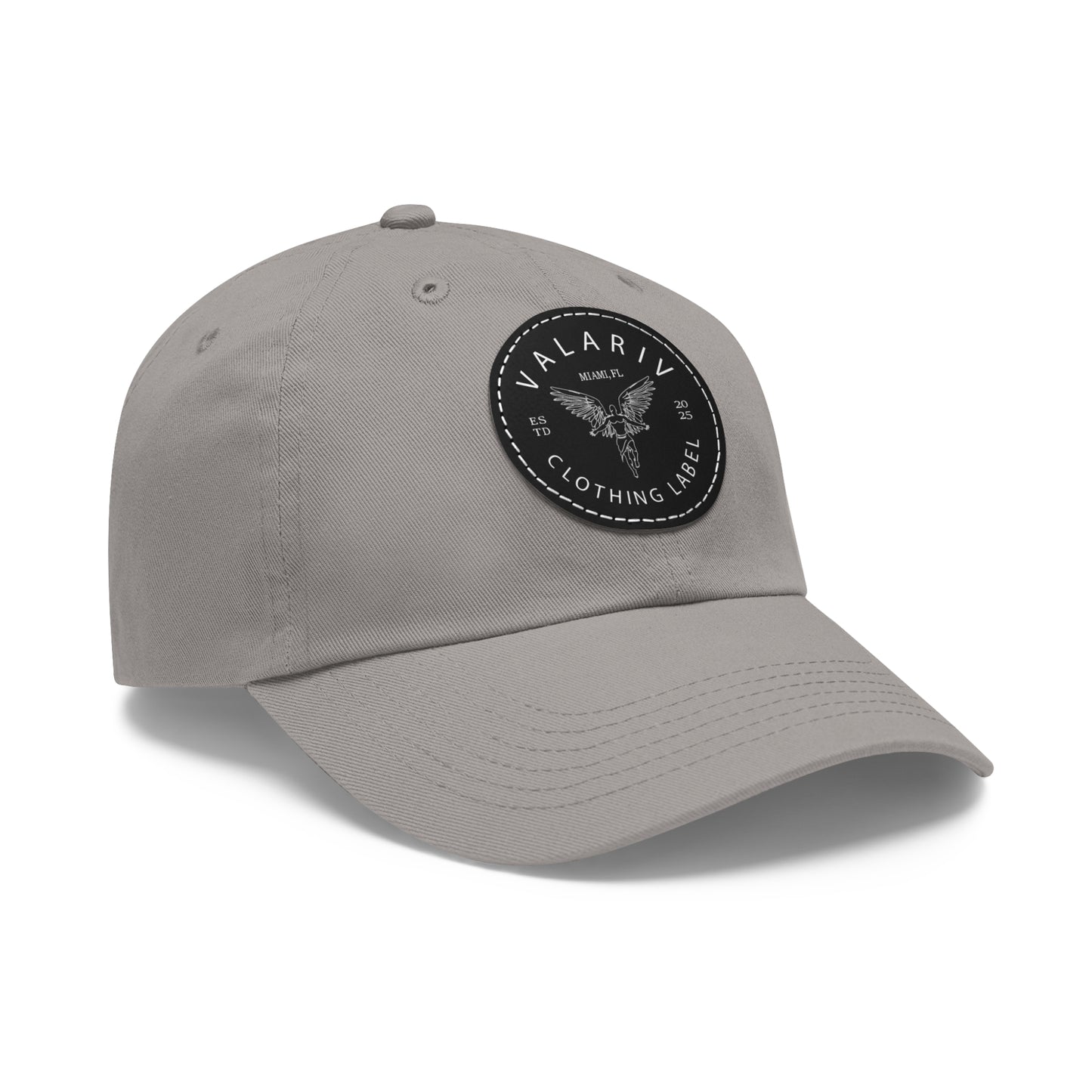 Hat with Leather Patch