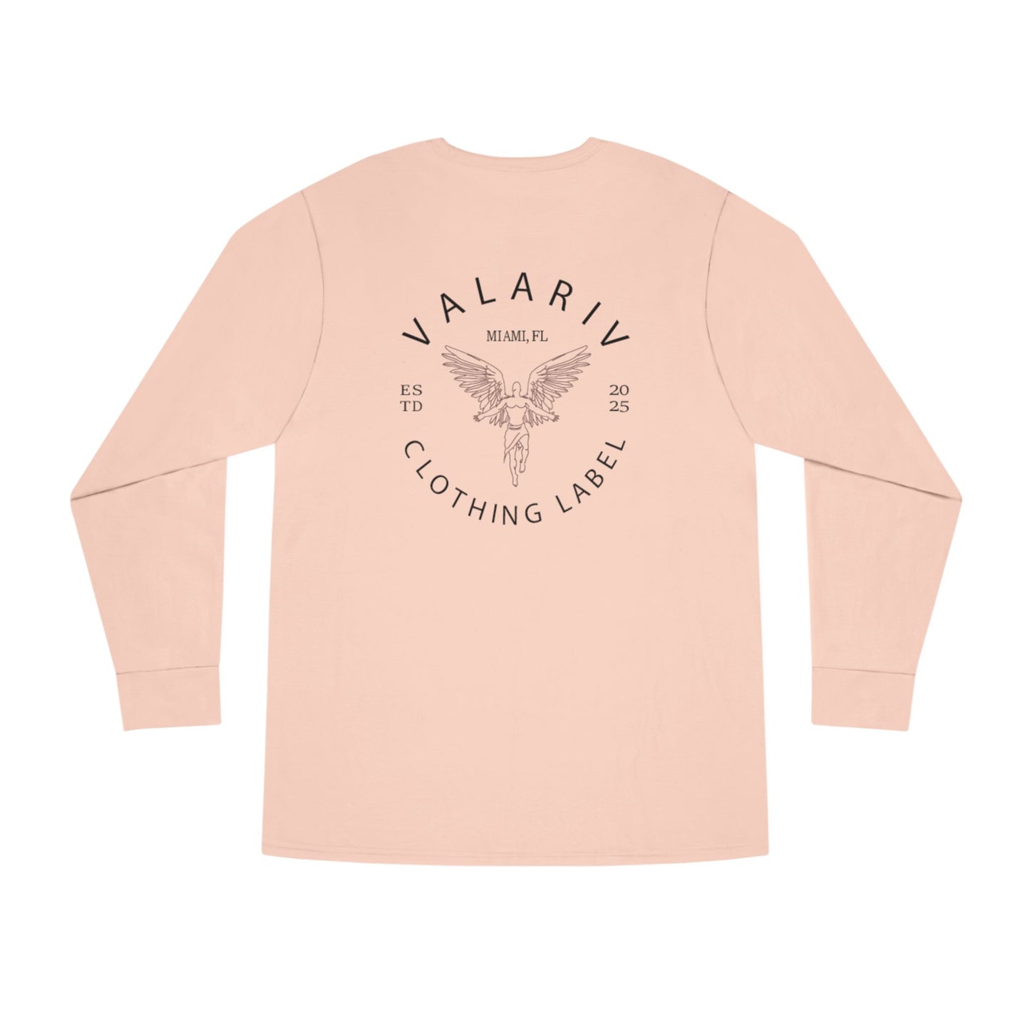 LONG SLEEVE TEE (FRONT AND BACK)