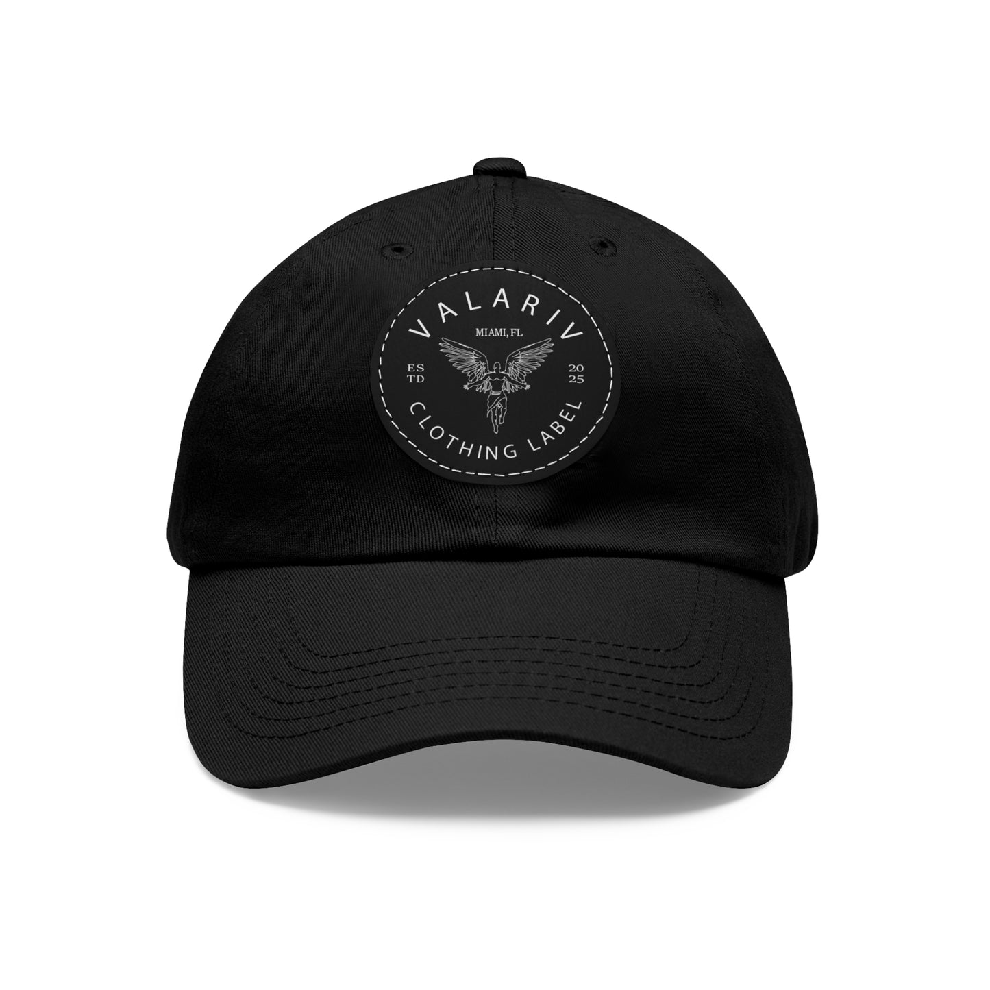 Hat with Leather Patch