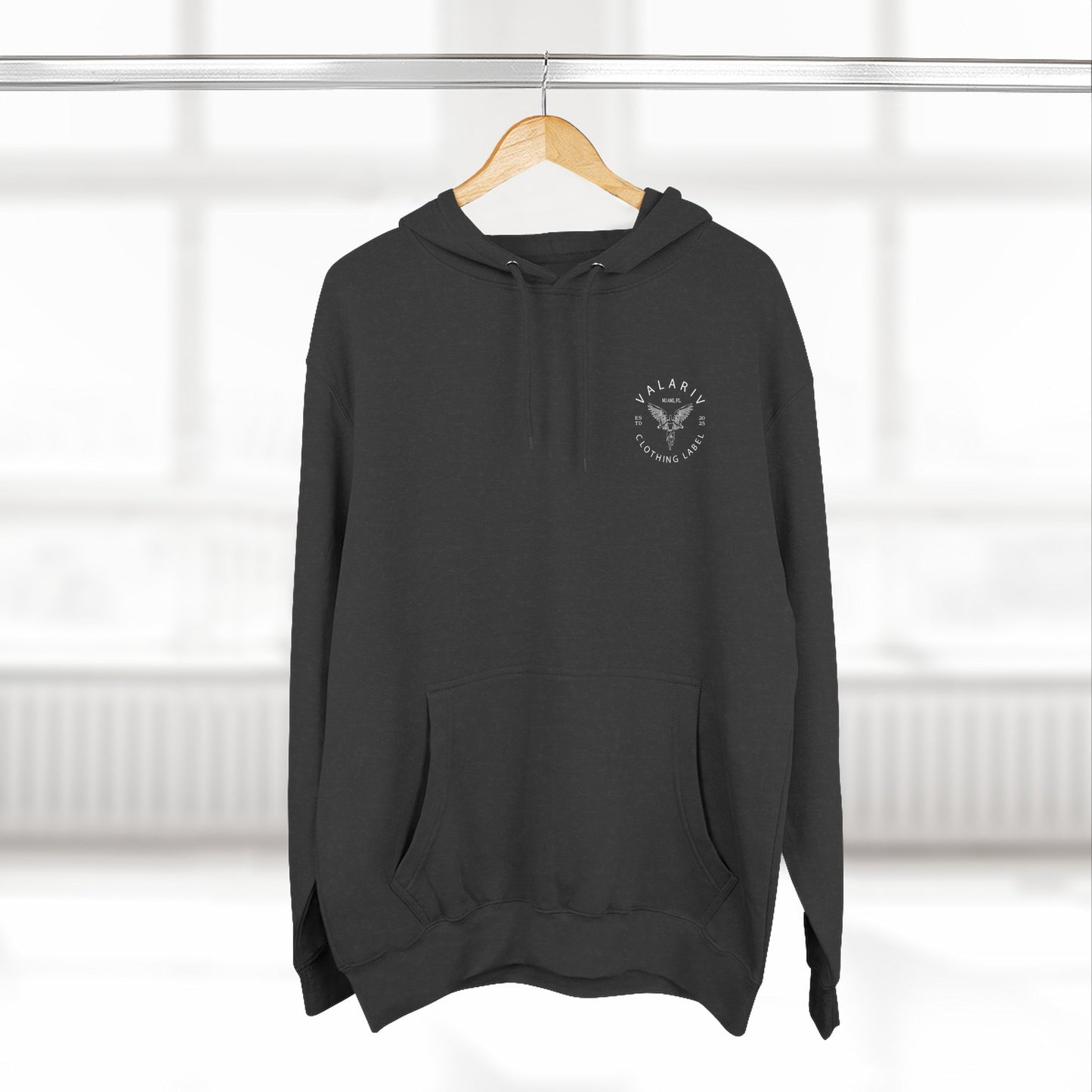 FLEECE HOODIE (FRONT/BACK)