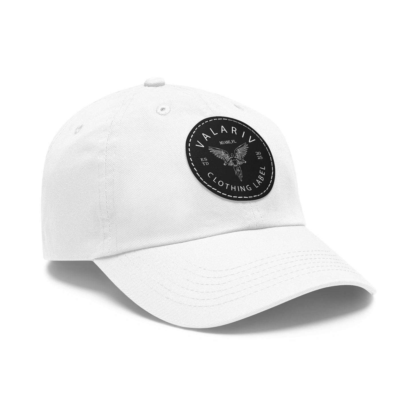 Hat with Leather Patch