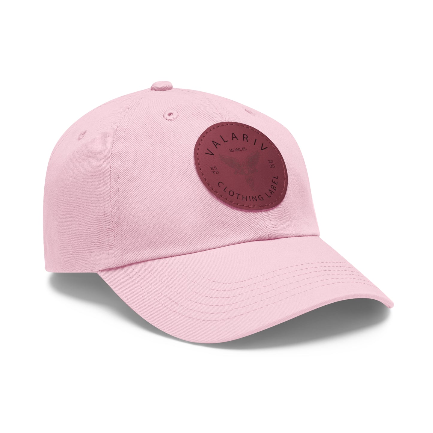 Hat with Leather Patch