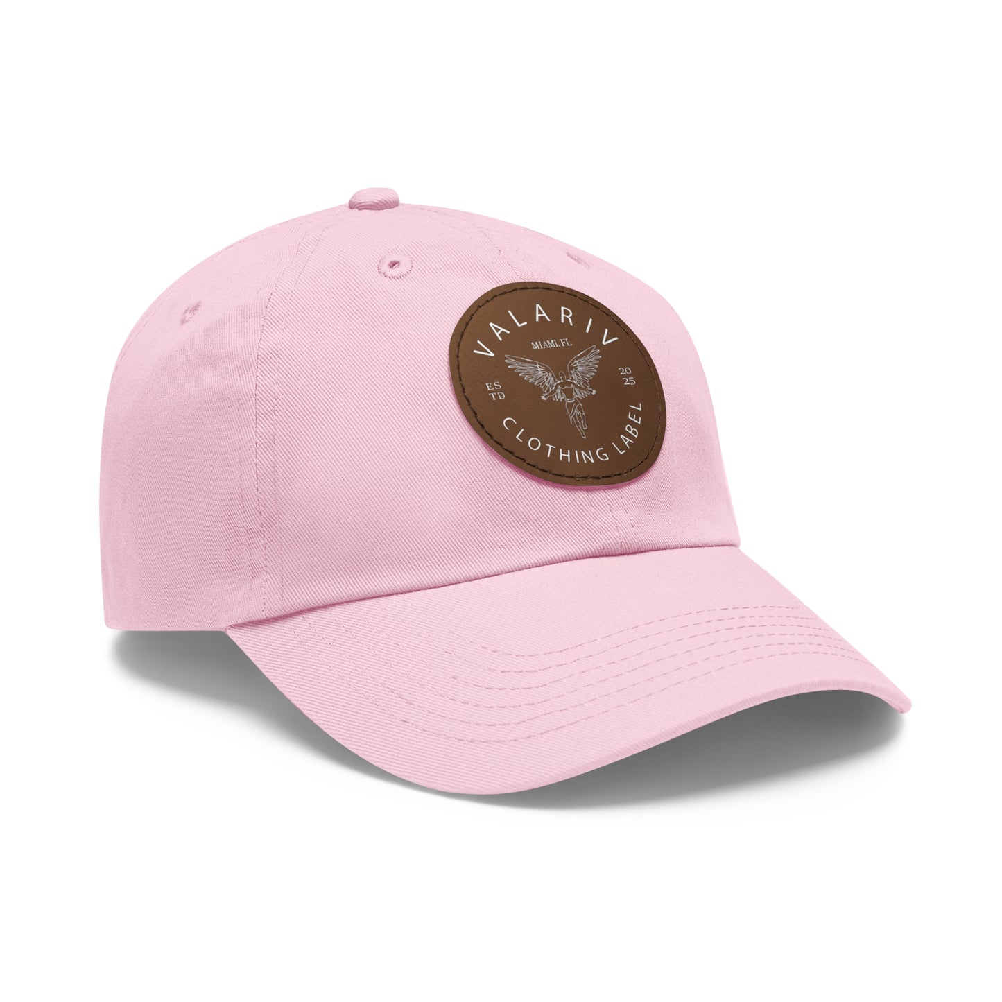 Hat with Leather Patch