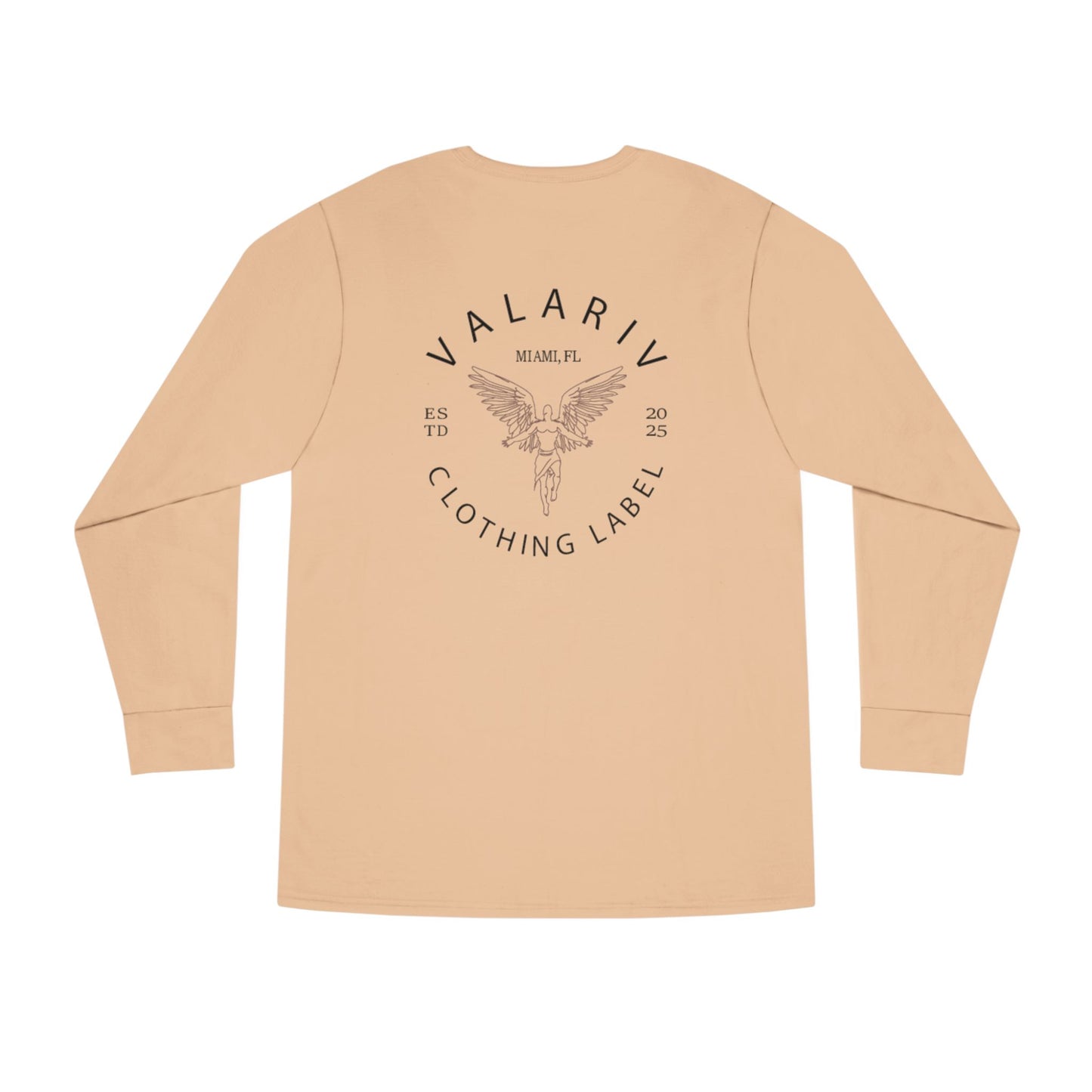 LONG SLEEVE TEE (FRONT AND BACK)