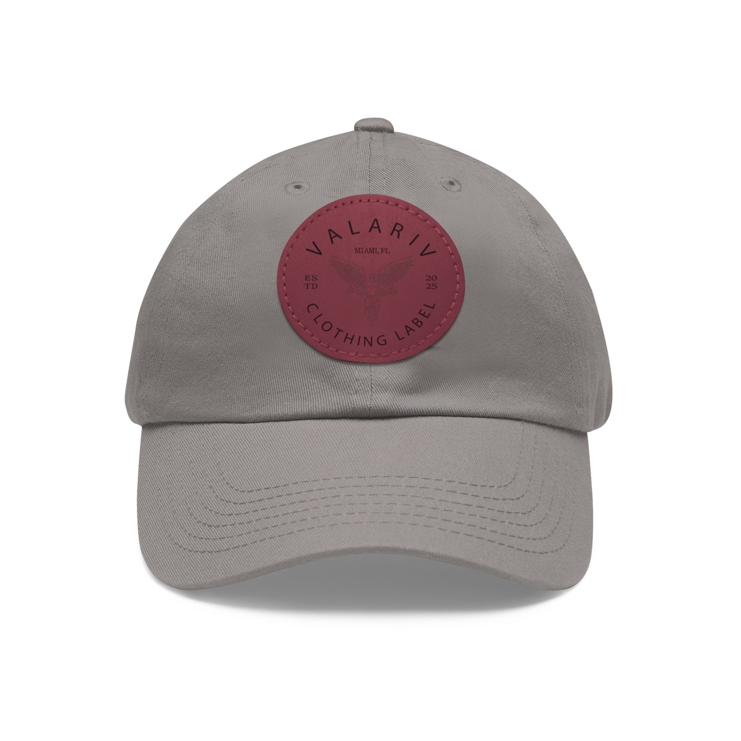 Hat with Leather Patch
