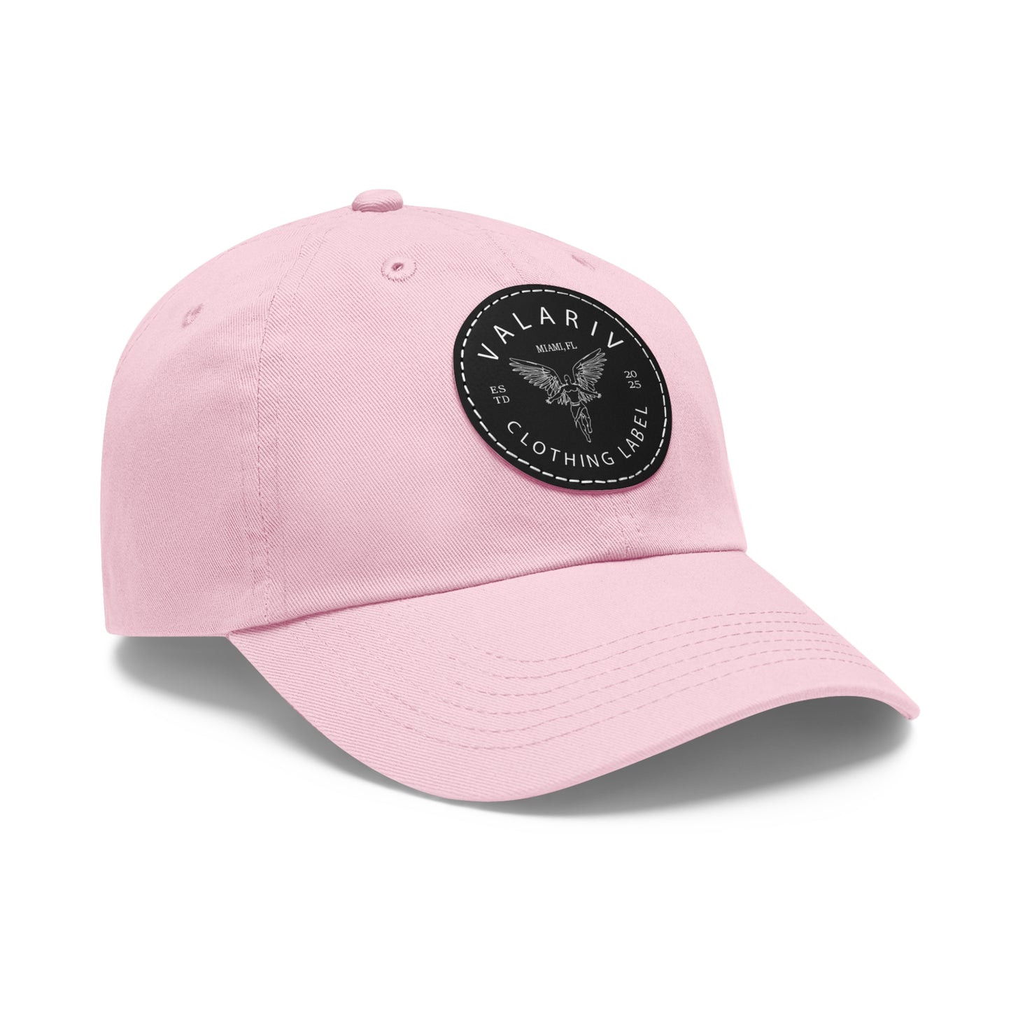 Hat with Leather Patch