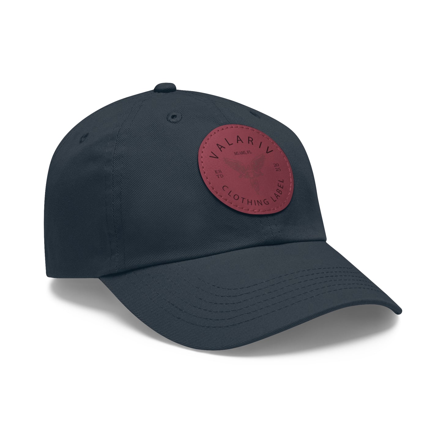 Hat with Leather Patch