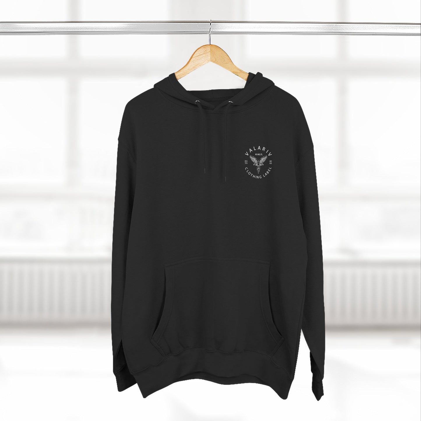 FLEECE HOODIE (FRONT/BACK)