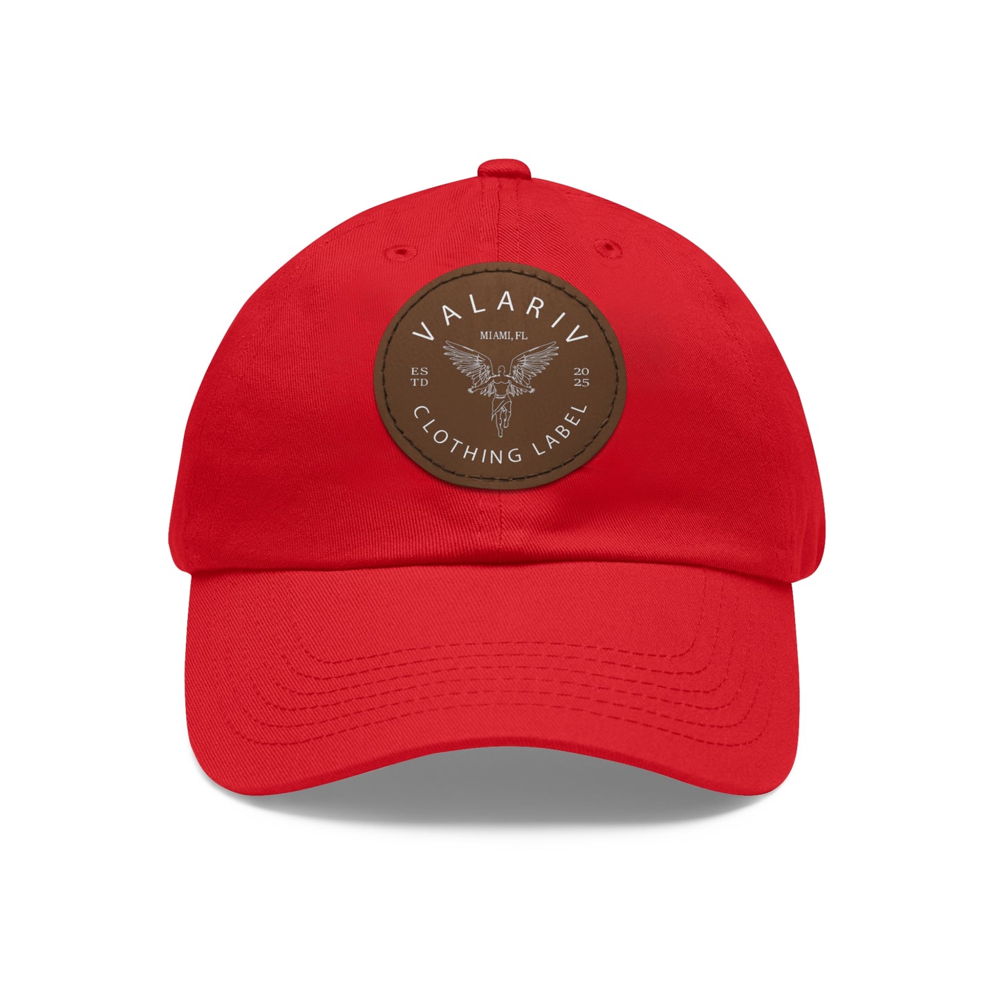 Hat with Leather Patch