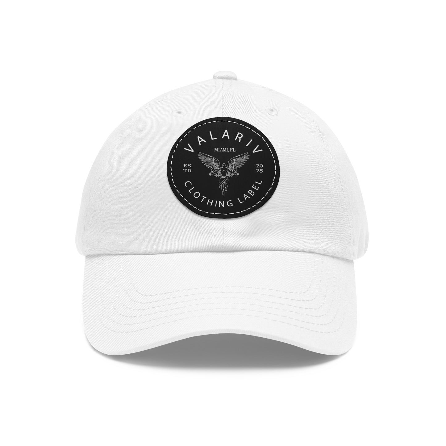Hat with Leather Patch