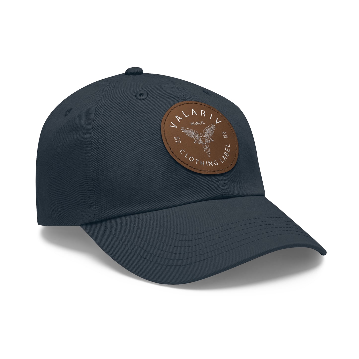 Hat with Leather Patch