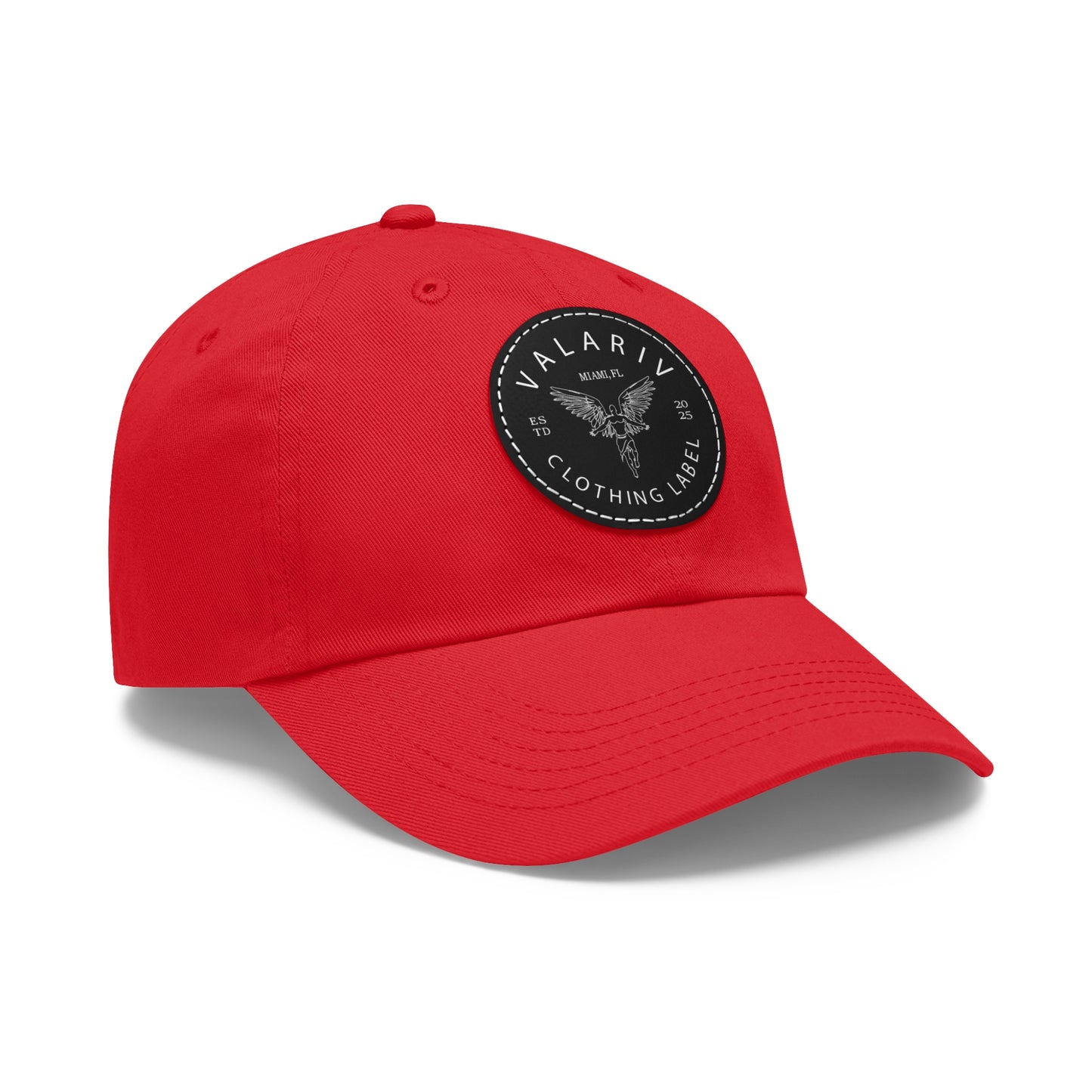 Hat with Leather Patch