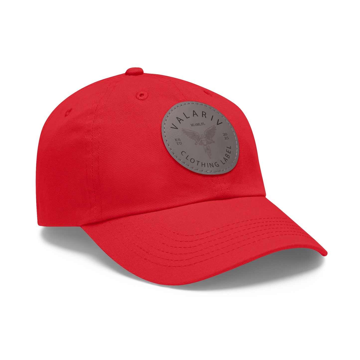 Hat with Leather Patch
