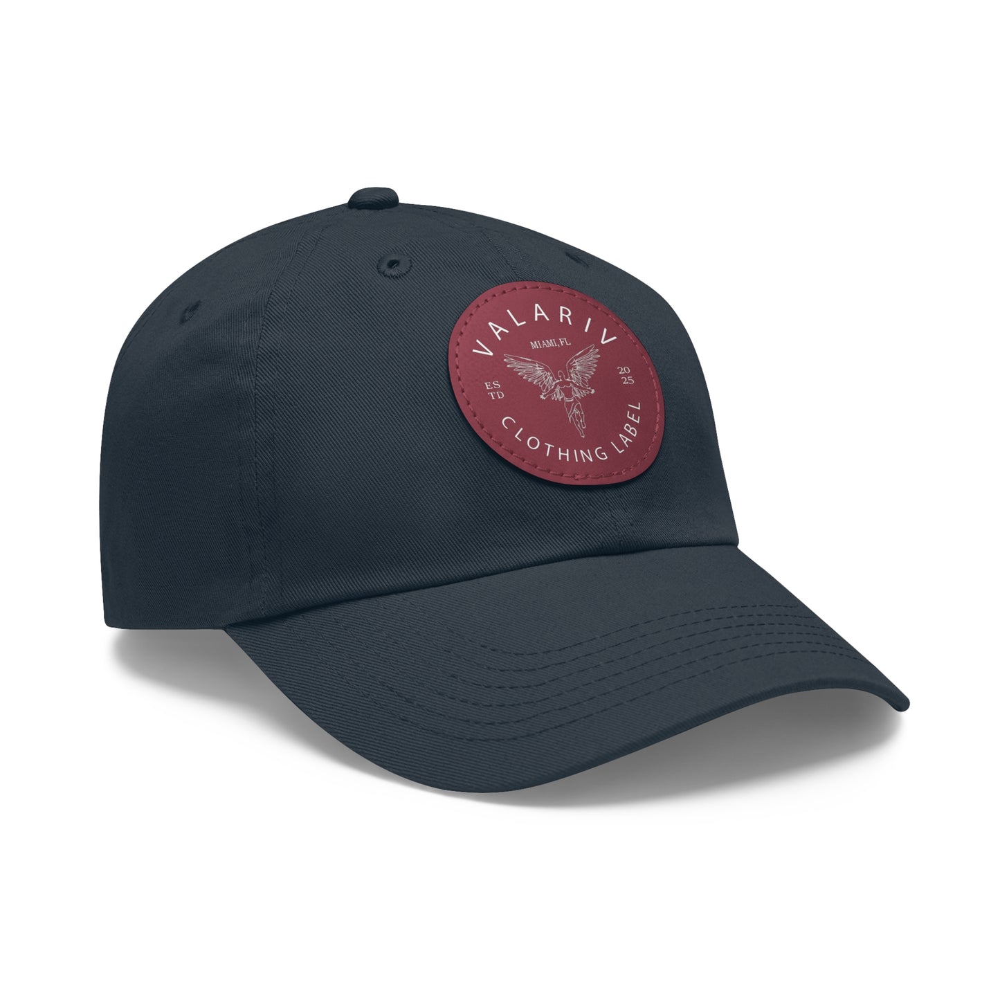 Hat with Leather Patch